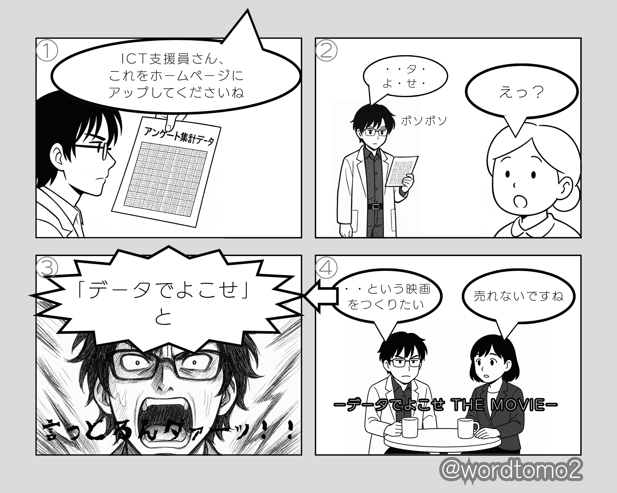 データでよこせ